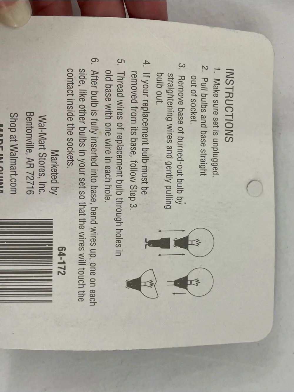 20 Packs Holiday Time G25 3.5V Replacement Christmas Bulbs 60 Bulbs NOS